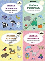 Słucham i wymawiam - 4 zeszyty