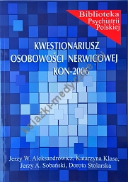 Kwestionariusz osobowości nerwicowej KON-2006